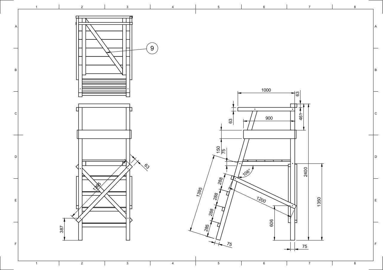 Aperçu du document Mirador battue 1.4M plan dimensionnel v6.pdf - page 1/1